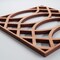 Ekena Millwork Extra Small Montrose Decorative Fretwork Wood Wall Panels, Cherry, 7 3/8"W x 7 3/8"H x 3/8"T WALW08X08X0375MNTCH - alternate 2